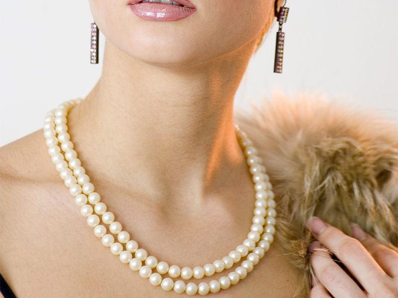 Genuine Premium White Pearl Pendant Necklace – CHAULRI