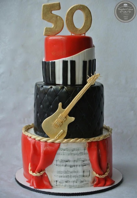 Birthday cake - Decorated Cake by Caked India - CakesDecor