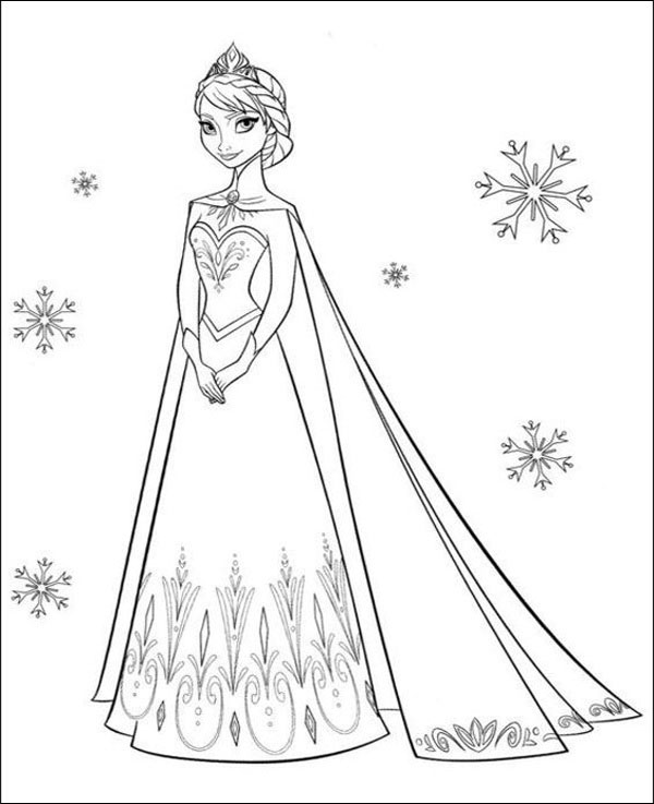 Queen Elsa Frozen Sheet