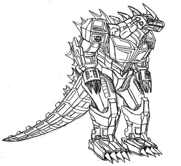 Robot Godzilla Sheet