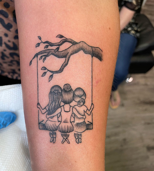Sisters Forever Tattoo