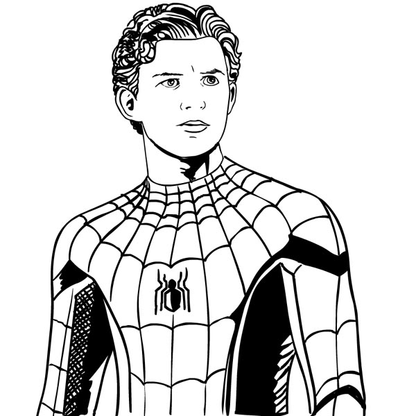 Far From Home Coloring Sheet