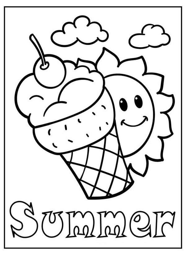 Summer Food Sheet