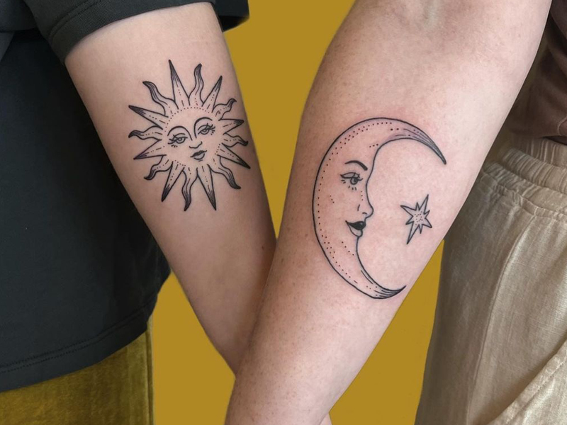 23 Moon And Sun Tattoo Ideas You Have To See To Believe  alexie