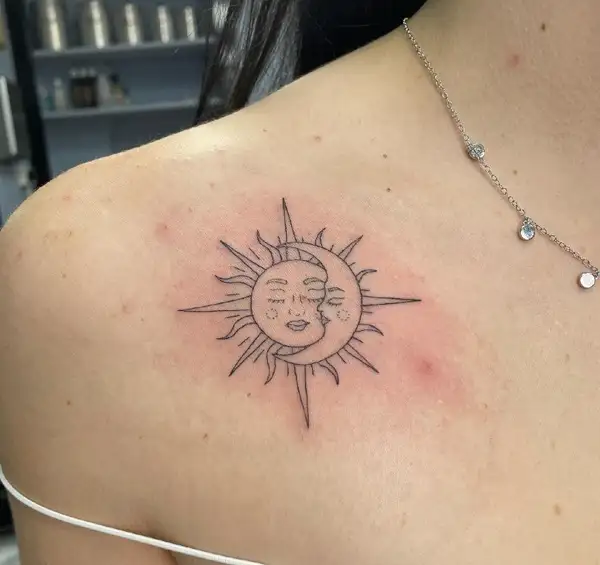 Explore the 47 Best Sun Tattoo Ideas 2021  Tattoodo