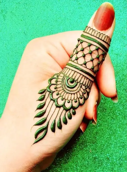 50 Most Adorable Finger Mehndi Design For 2023