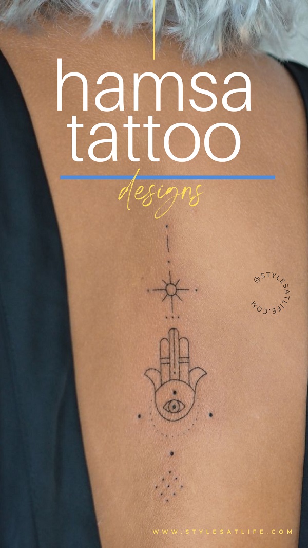 Top 15 Exclusive Hamsa Tattoo Designs