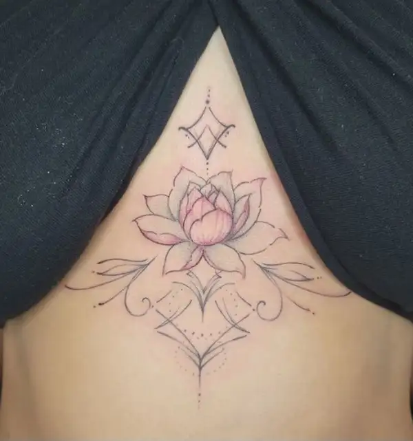 22 beautiful inkings thatll tempt you into wanting a sternum tattoo   Metro News