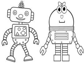 15 Powerful Robot Coloring Pages Suitable for Kids of all Ages