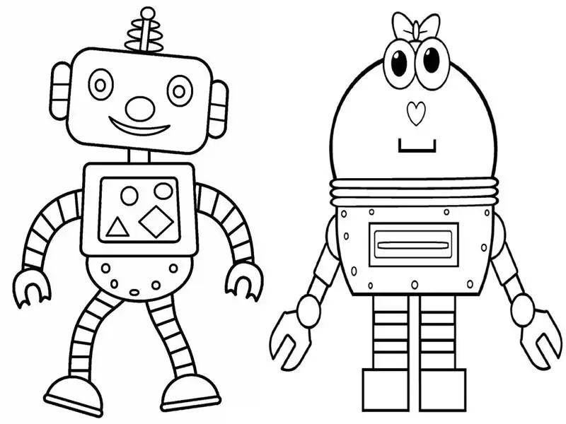 15 Powerful Robot Coloring Suitable for Kids of all Ages