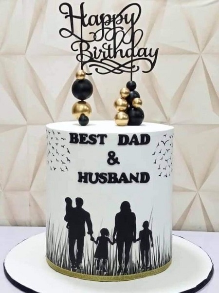 father birthday cake design 