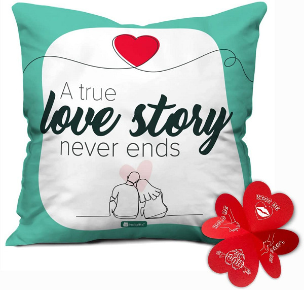 Love Story Pillow