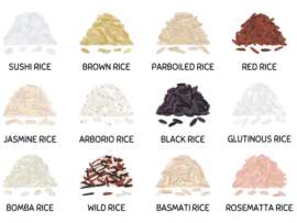 Chawal Varieties: 10 Different Rice Varieties by Color and Size