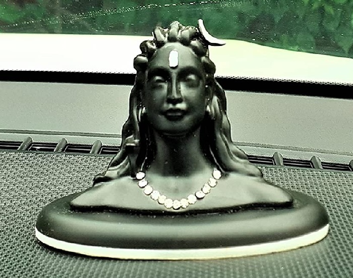 AFTERSTITCH Adiyogi Statue for Car Dashboard