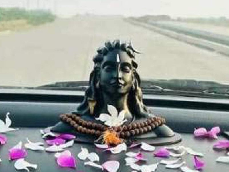 Adiyogi Statue For Car Dashboard