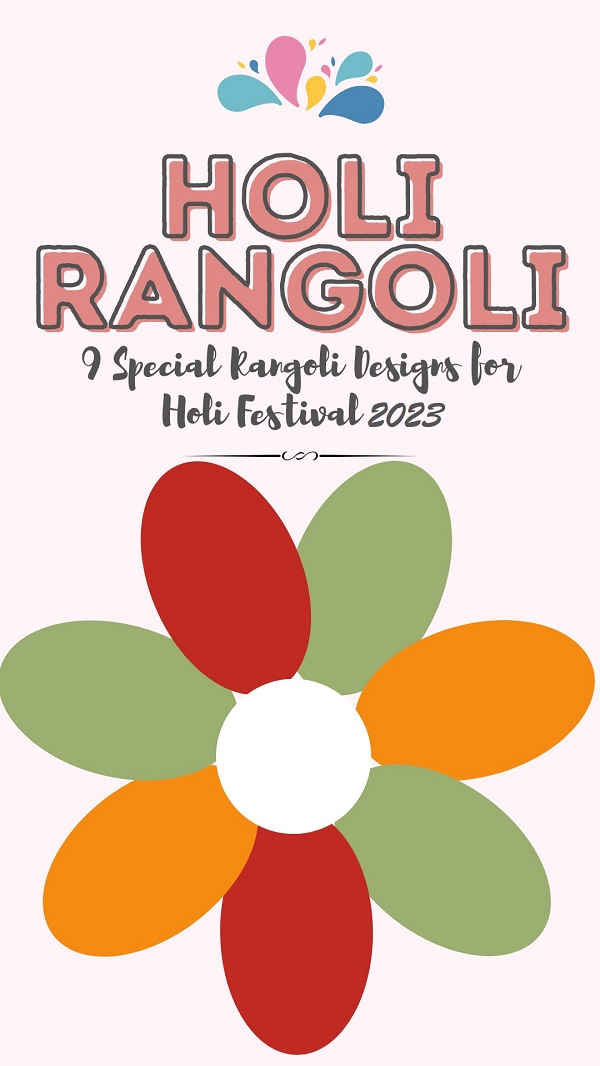 Best Rangoli Designs For Holi Festival