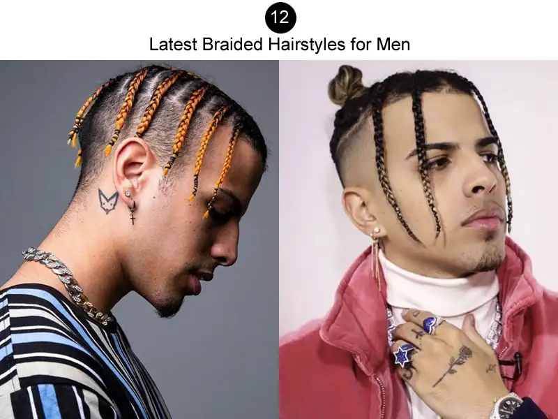 30 Hot Cornrow Hairstyles for Black and White Men