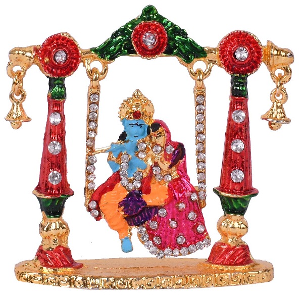 Collectible India Radha Krishna Idol
