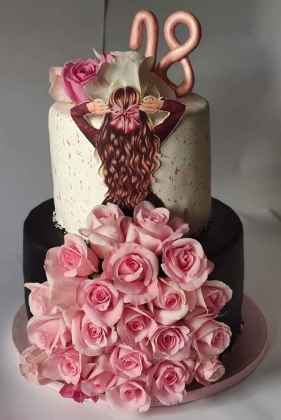 Pink Birthday Cake (Strawberry Birthday Cake) - Family Spice