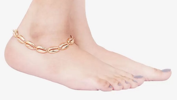 Gold Shell Anklet