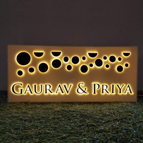 building name plate design 