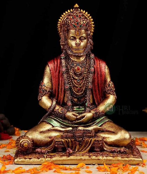 Karigar Shop Resin Lord Hanuman Ji Idol