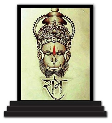 Plan To Gift Hanuman Ji Face Car Dashboard Idol