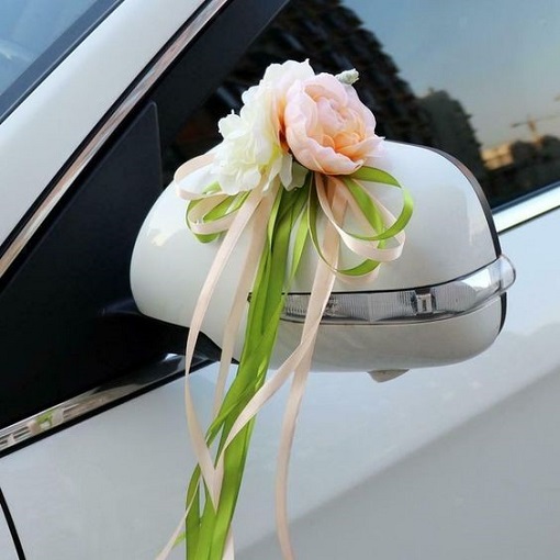 car decorate for marriage 