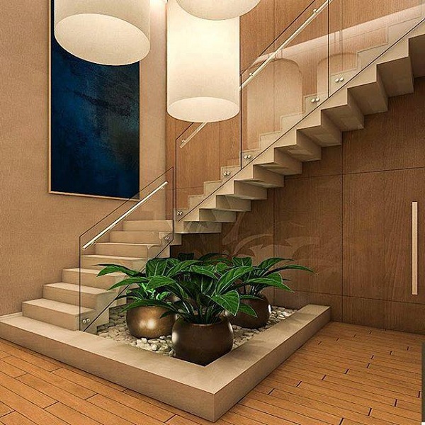 20 Modern Staircase Design Ideas For