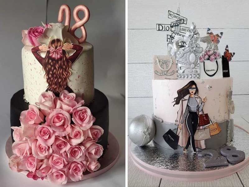 Simple & Beautiful Birthday Cake Designs For Ladies 2023