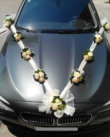 best car decoration for wedding 
