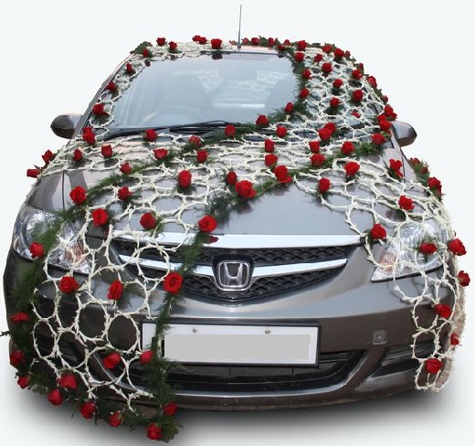 Indian Wedding car Decoration in Gorakhpur