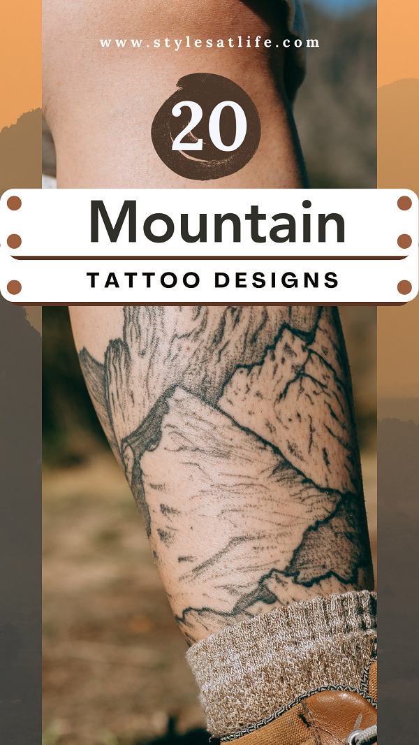 20 Mountain Tattoo Designs
