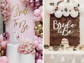 20 Simple Bride To Be Party Decoration Ideas At Home 2024