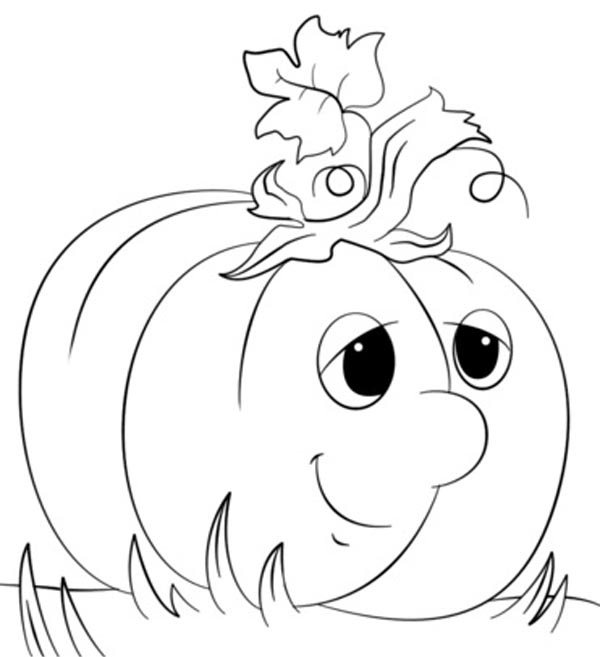 Baby Pumpkin Coloring Pages