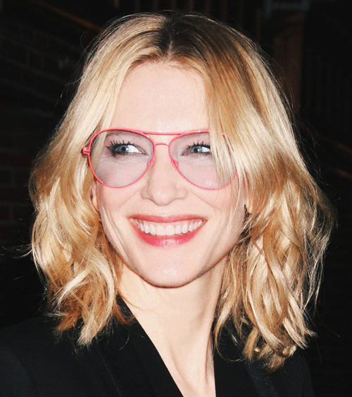 Cate Blanchett Wearing Glasses