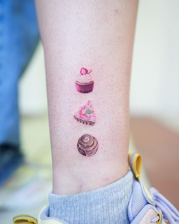 Cupcake Tattoo Designs