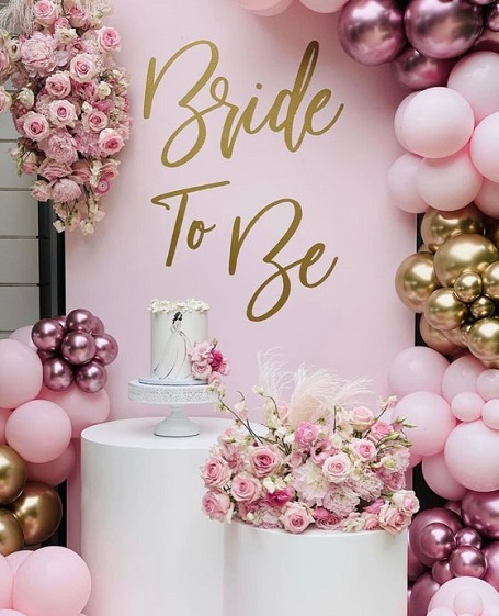 Party Propz Bride To Be Decoration Set 54Pcs With Bride To Be Ring Foil  Balloon, Metallic Balloons, Silver Foil Curtain and Sash/Bridal Shower  Decorations Items/Bachelorette : Amazon.in: Toys & Games