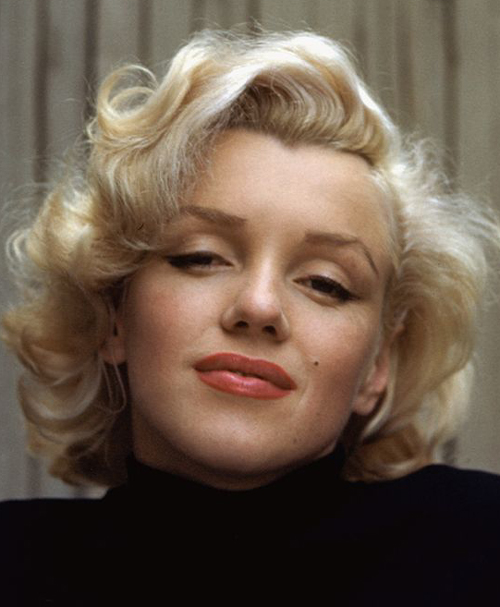 Marilyn Monroe Thin Lips