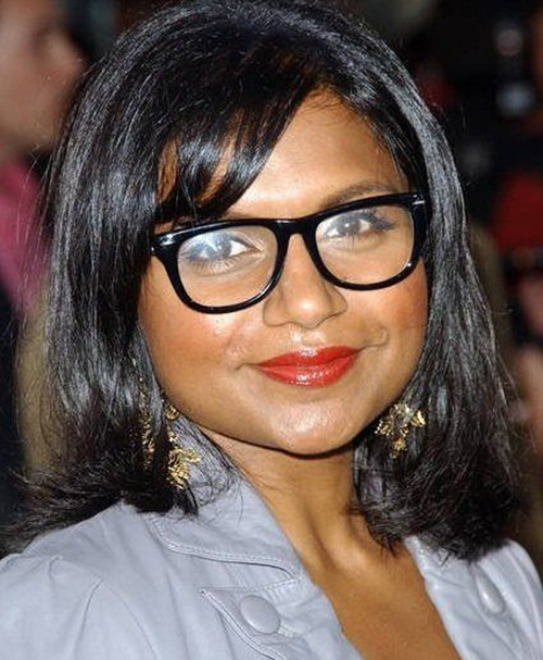 Mindy Kaling With Specs