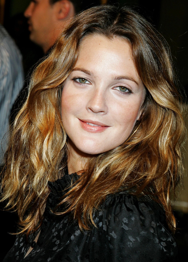 Chubby Face Woman Drew Barrymore