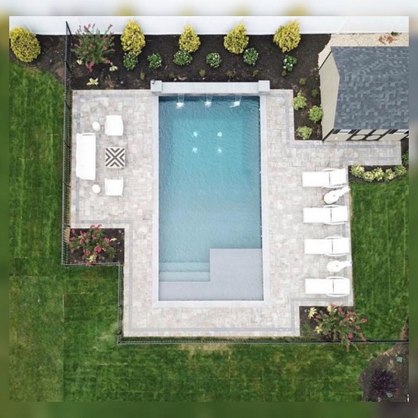 The Timeless Beauty of a Rectangular Pool