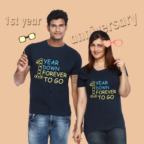 Anniversary T Shirts For Couples