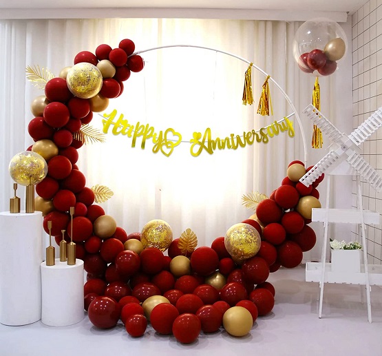 anniversary balloon decoration 