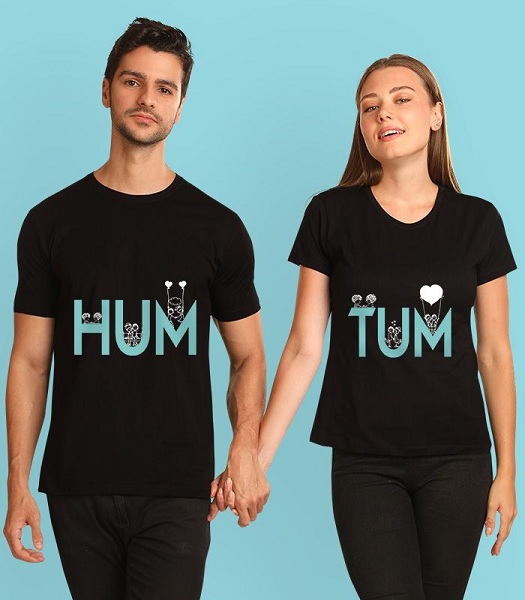 Beyoung Hum Tum Couple T Shirt