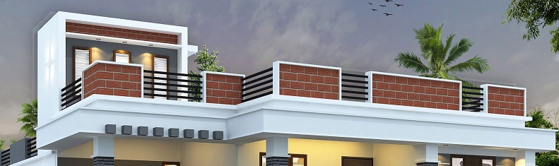 Contemporary Parapet Wall Design