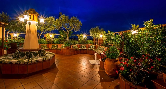 terrace garden design 