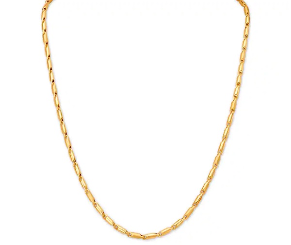 Gold Long Chain Design In 10 Grams