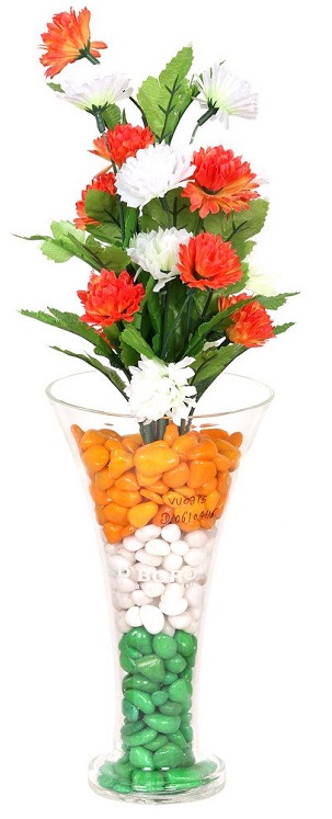 Independence Day Flower Vase Decoration