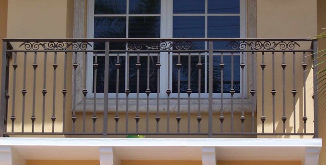 Modern Iron Railing Design For Balcony